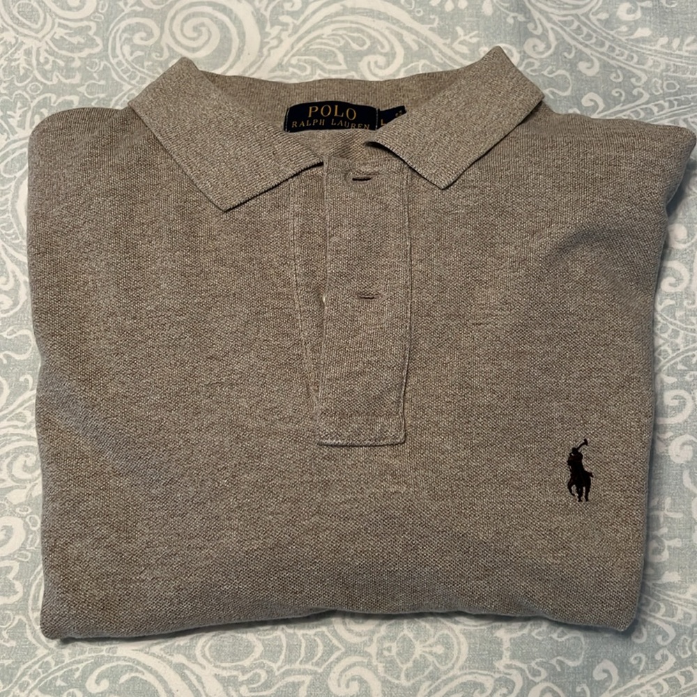 Long sleeve polo